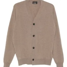 Кардиган с V-образным вырезом