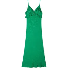 Платье с оборками