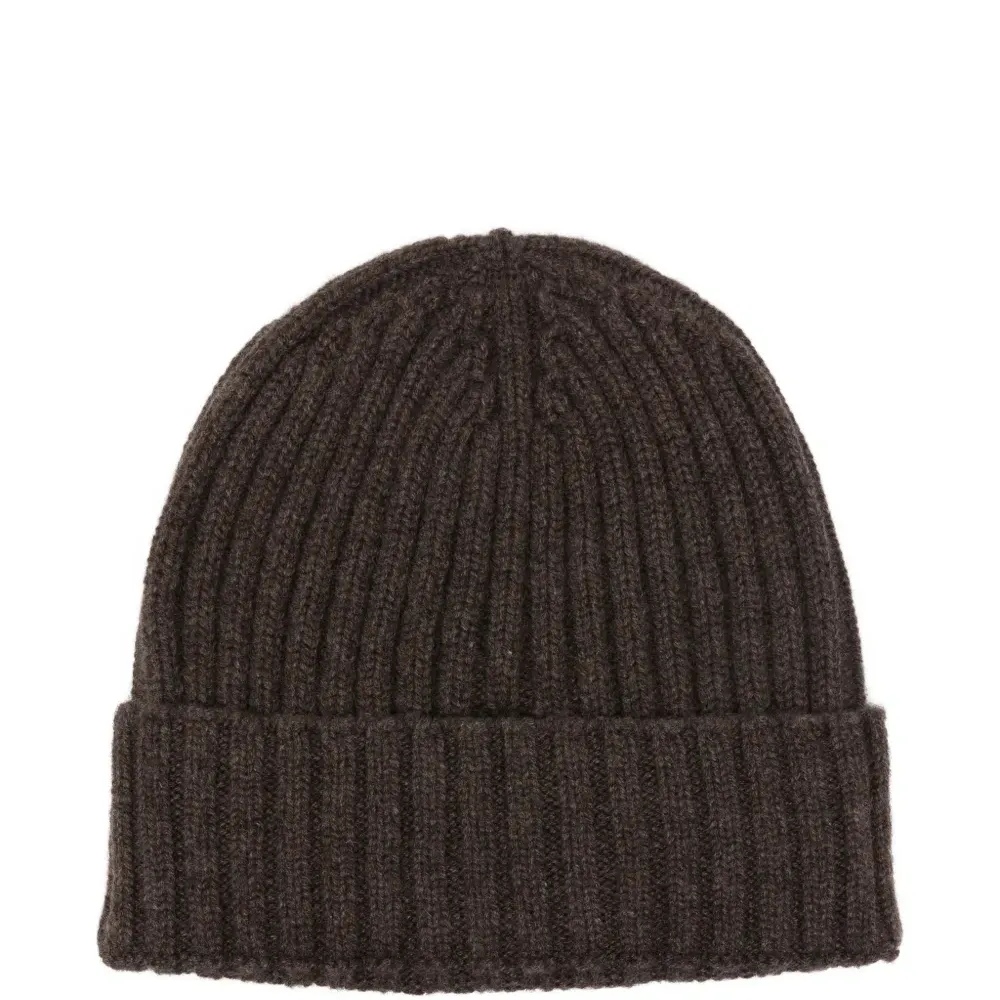 Шапка бини в рубчик