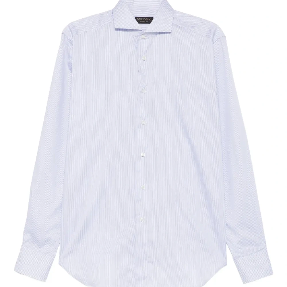 Полосатая рубашка на пуговицах