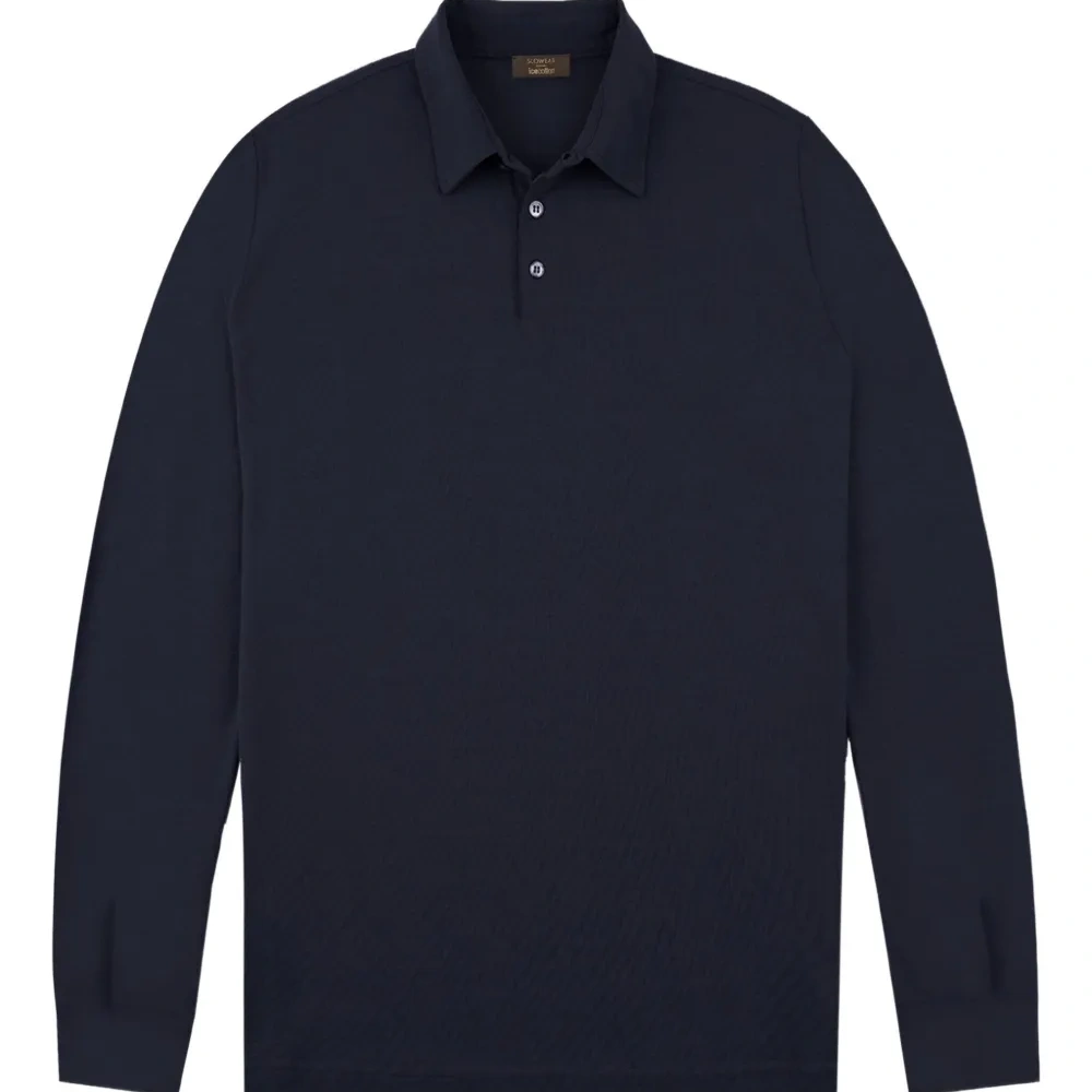 Рубашка поло с длинными рукавами