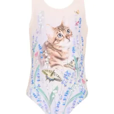 Купальник с цветочным принтом