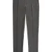 Меланжевые брюки строгого кроя