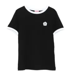 Футболка с вышитыми цветами Футболка с вышитыми цветами