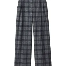 Плиссированные брюки Tad в клетку