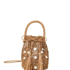 Сумка-ведро Precious Moments с кисточками Сумка-ведро Precious Moments с кисточками