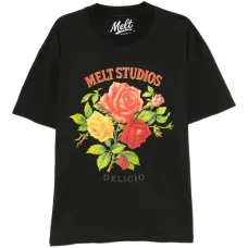 Футболка с цветочным принтом