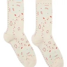 Носки с узором