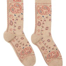 Носки с принтом "пейсли"