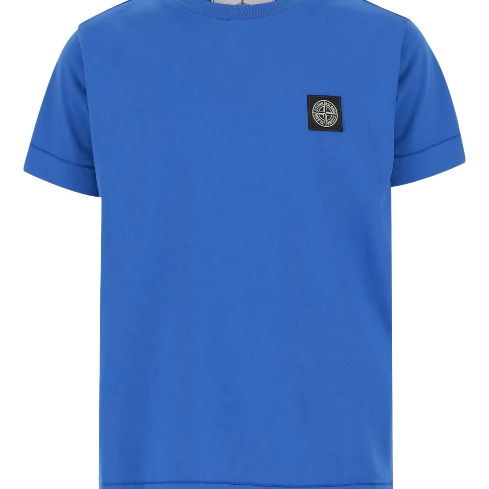 Футболка с нашивкой-логотипом