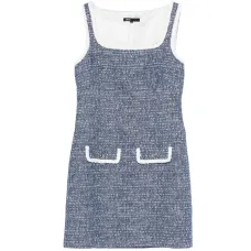 Мини-платье с квадратным вырезом Мини-платье с квадратным вырезом