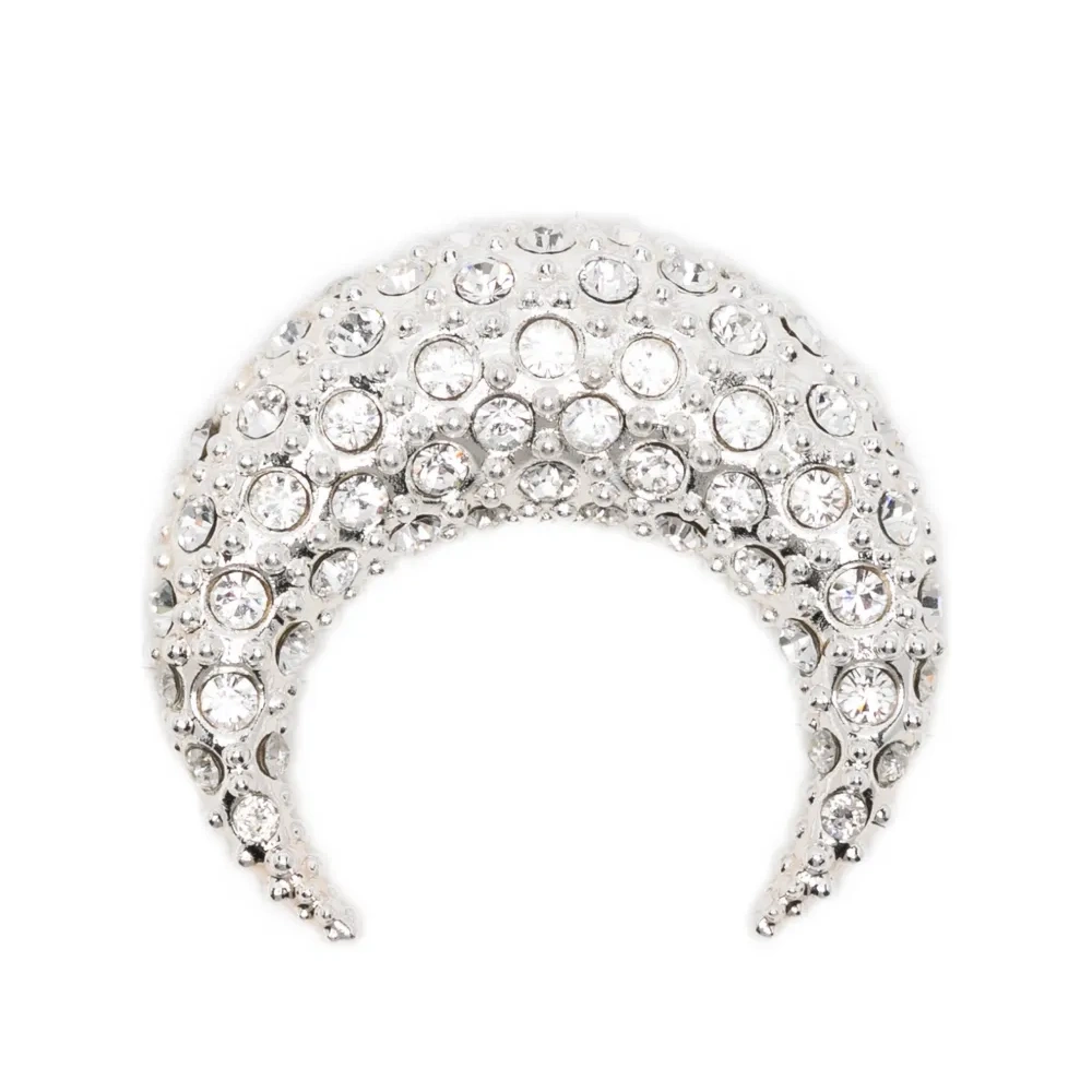 Одиночная серьга с лунным дизайном