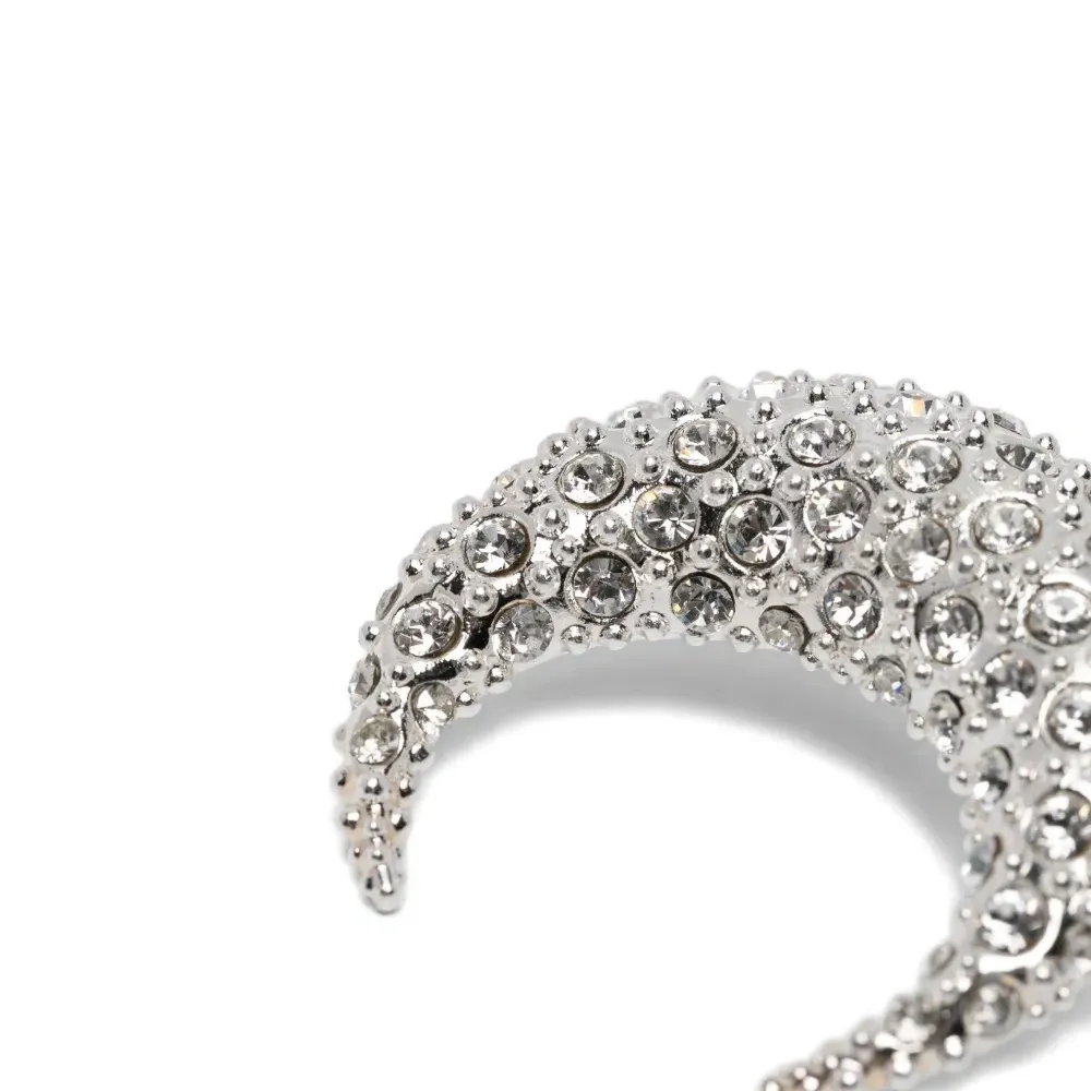 Одиночная серьга с лунным дизайном