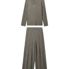 Брюки в рубчик