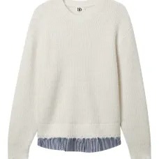 Свитер с круглым вырезом Свитер с круглым вырезом