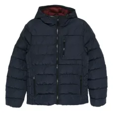 Пуховик с принтом "змея"