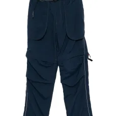 Брюки из тафты с наложением