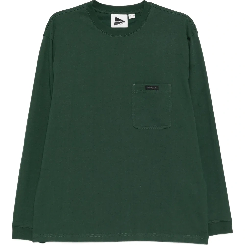 Футболка Green Gramicci Backprint LS