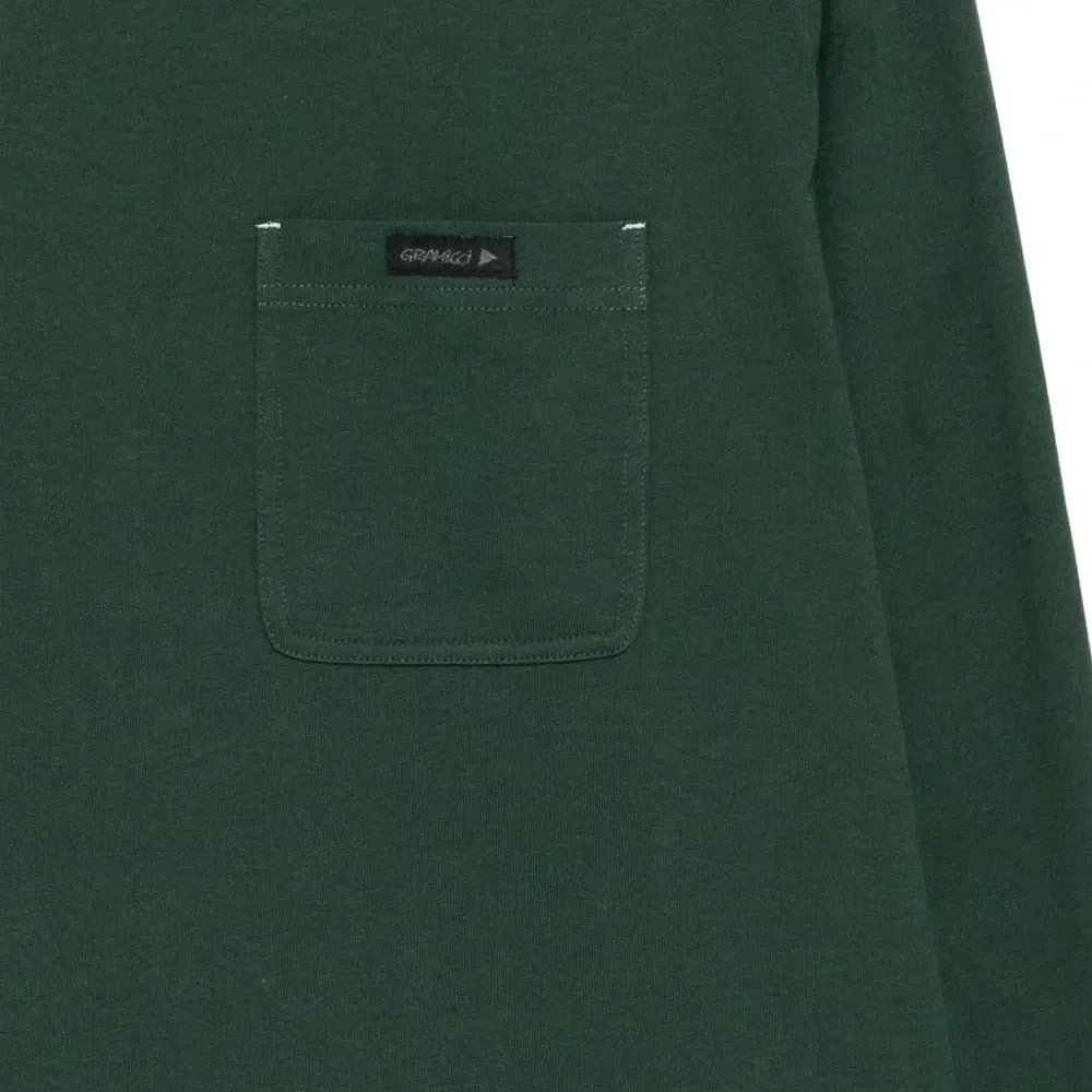 Футболка Green Gramicci Backprint LS