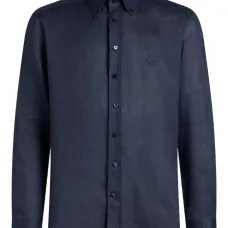 Льняная рубашка с вышивкой Pegaso