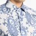 Рубашка с узором пейсли