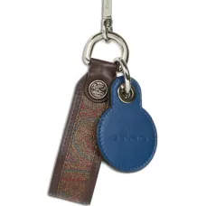 Брелоки для ключей из кожи с узором "пейсли" Arnica