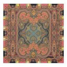 Шелковый платок-паше с принтом пейсли