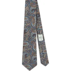 Жаккардовый галстук с узором пейсли