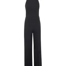 Комбинезон без рукавов с воротником-хомутом