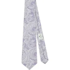 Жаккардовый галстук в полоску