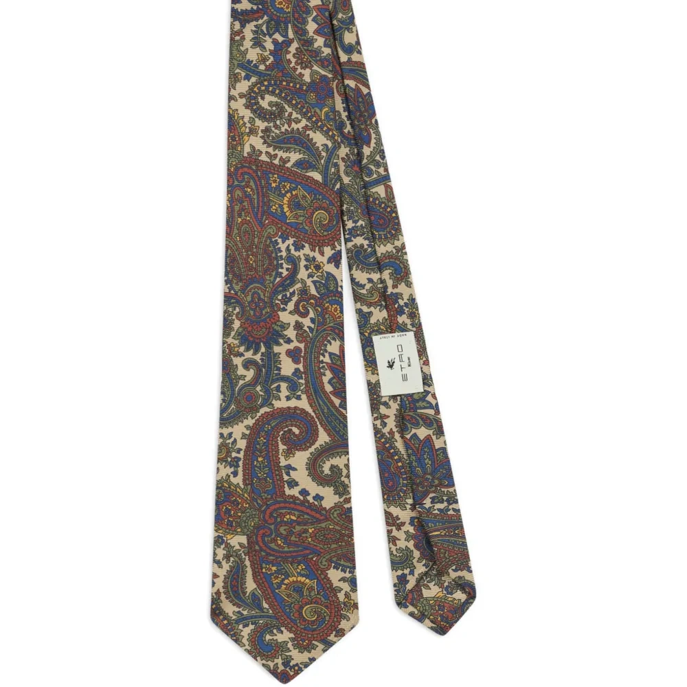 Галстук с узором пейсли