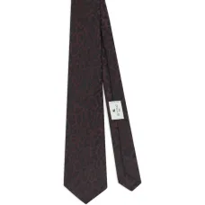 Шелковый галстук с узором