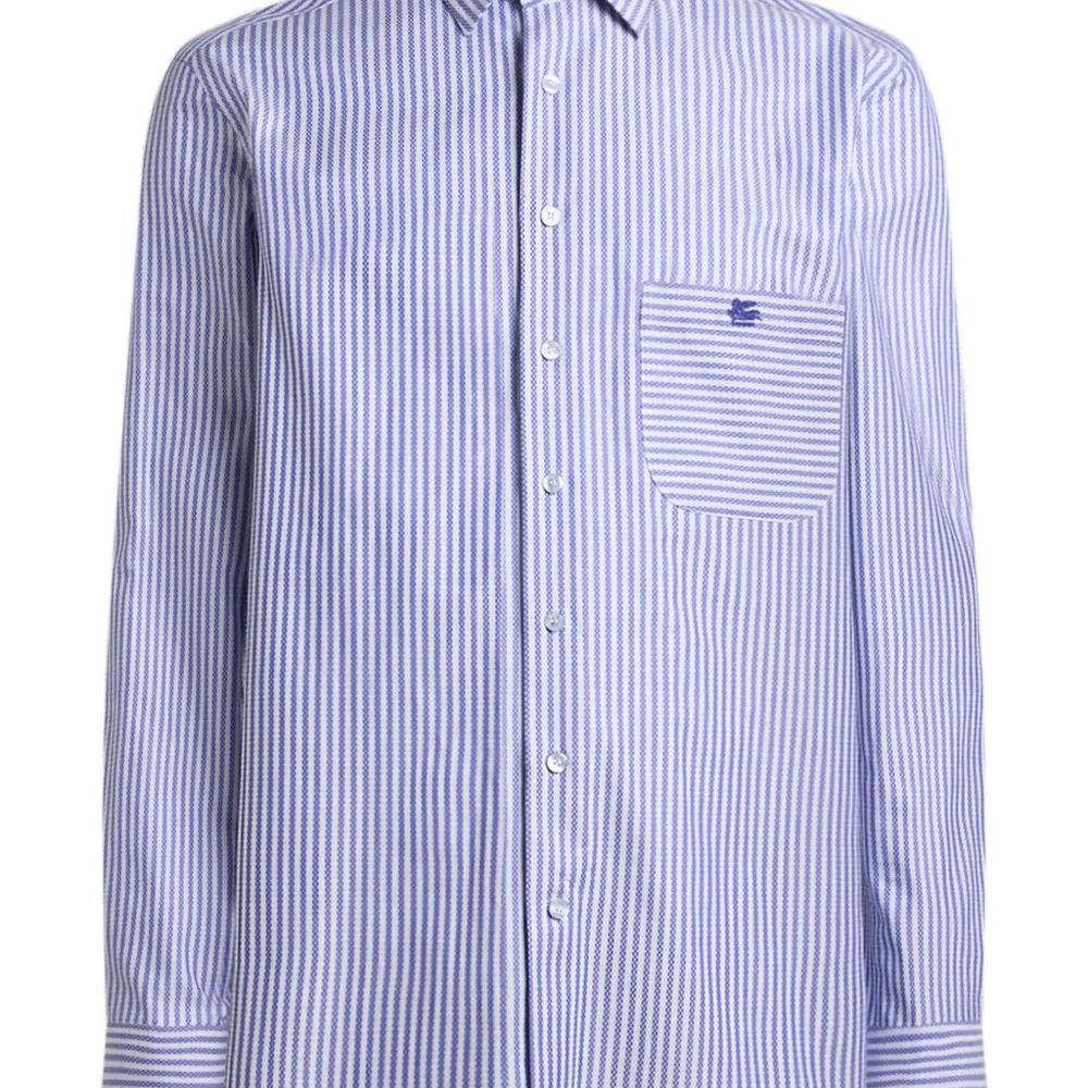 Рубашка из хлопка в полоску