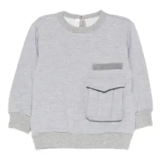 Свитер с карманом