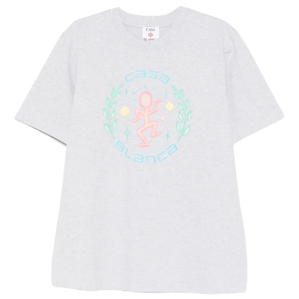 Футболка с графическим принтом-эмблемой