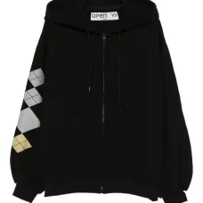 Худи с принтом "аргайл"