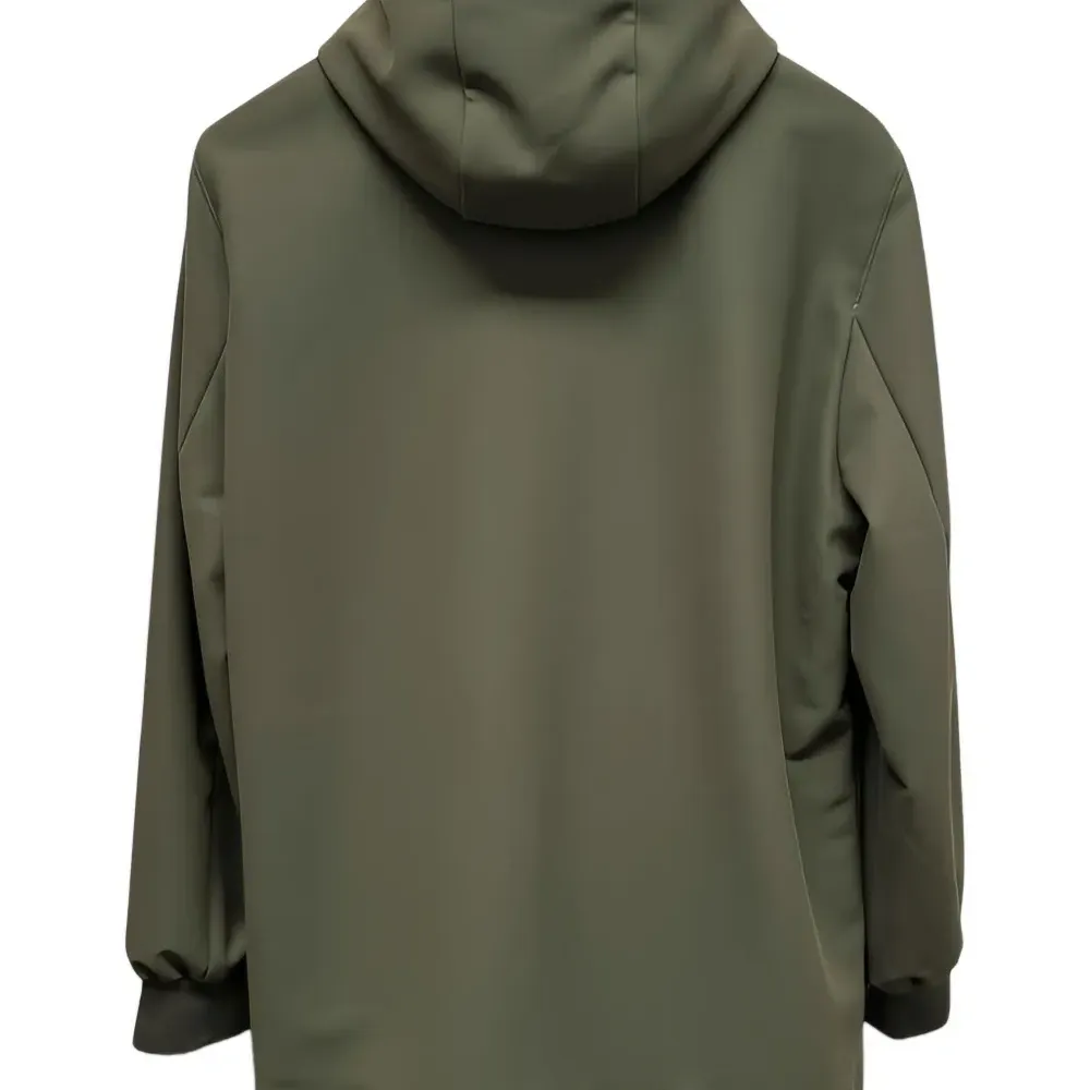 Пальто на молнии с капюшоном