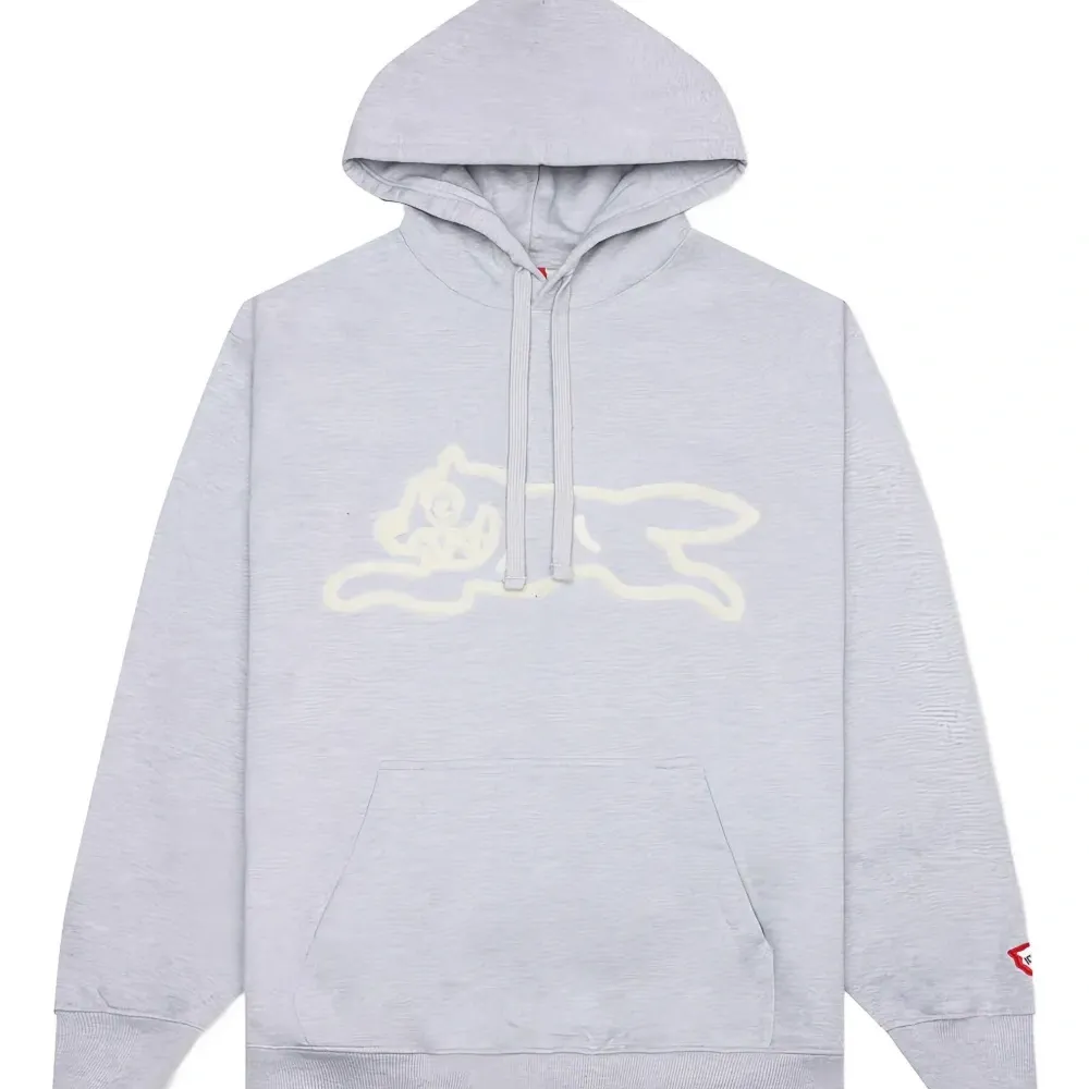 Худи с принтом бегущей собаки Sauce