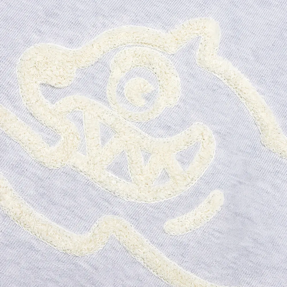 Худи с принтом бегущей собаки Sauce