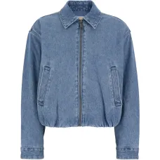 Джинсовая куртка на молнии Джинсовая куртка на молнии