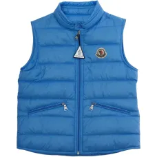 Жилет с простеганным узором и логотипом