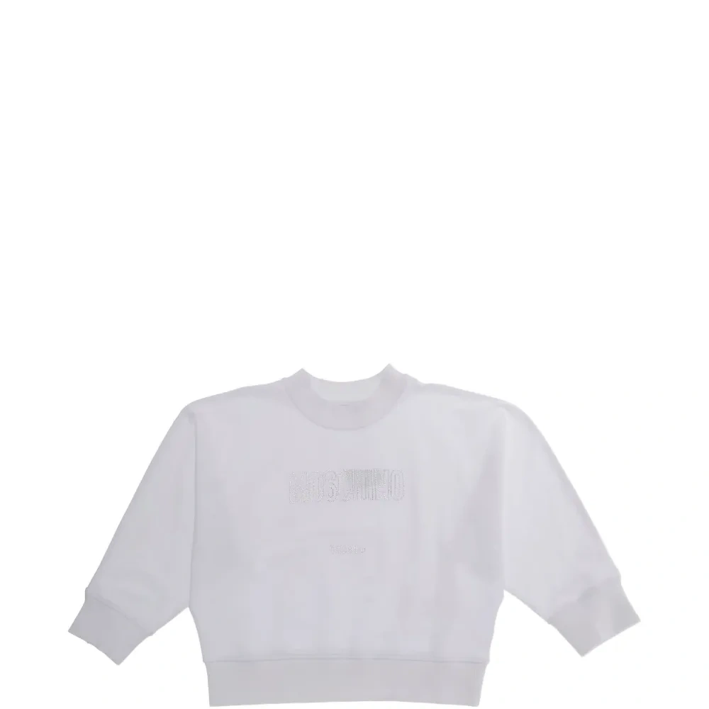 Свитшот с украшением из страз