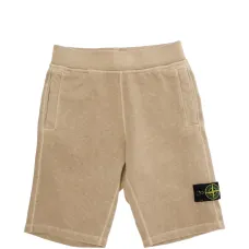 Шорты с нашивкой-логотипом