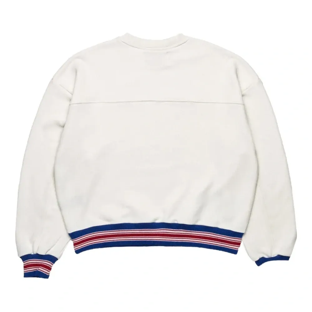 Толстовка с отделкой в полоску