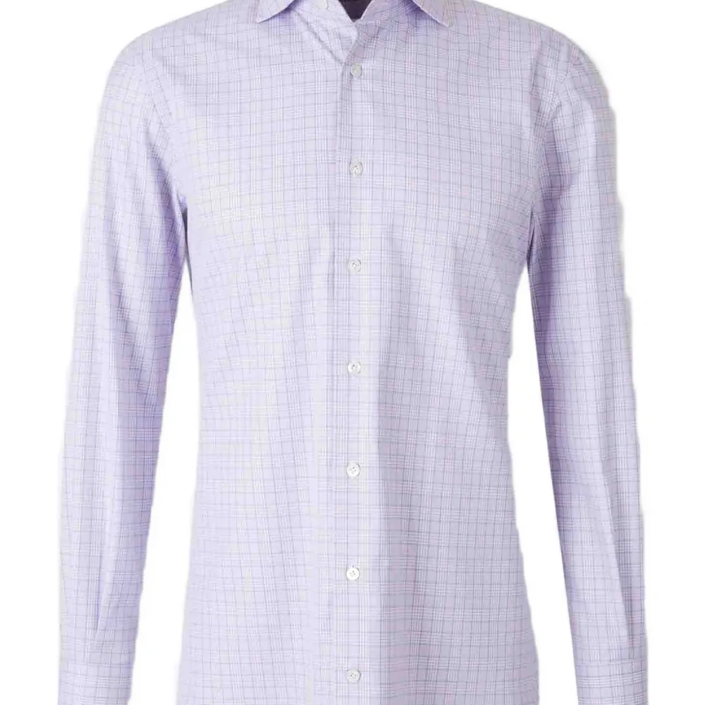 Рубашка в клетку на пуговицах