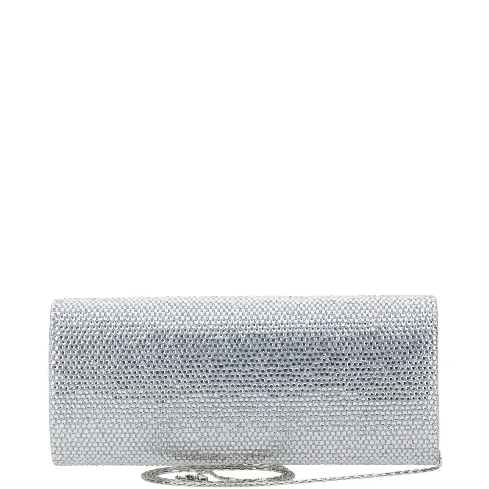 Клатч с металлической цепочкой