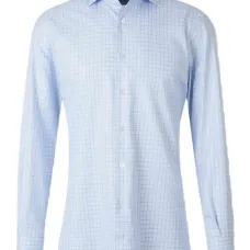 Рубашка в клетку на пуговицах