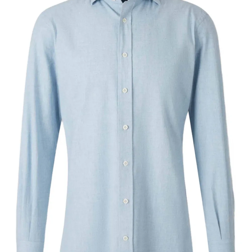 Рубашка с застёгивающимся воротником