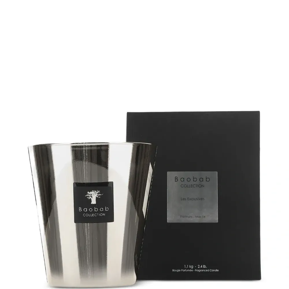 Ароматическая свеча Les Exclusives Platinum Max 16