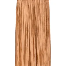 Плиссированная юбка миди с эластичным поясом